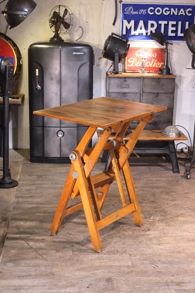table a dessin bois ancienne